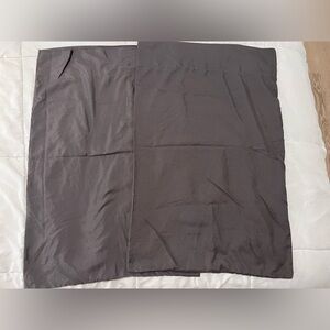 2 new queen grey pillow case